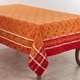 preview thumbnail 1 of 2, Jacquard Tablecloth with Pumpkin and Leaf Design 65 x 120 - Rectangle