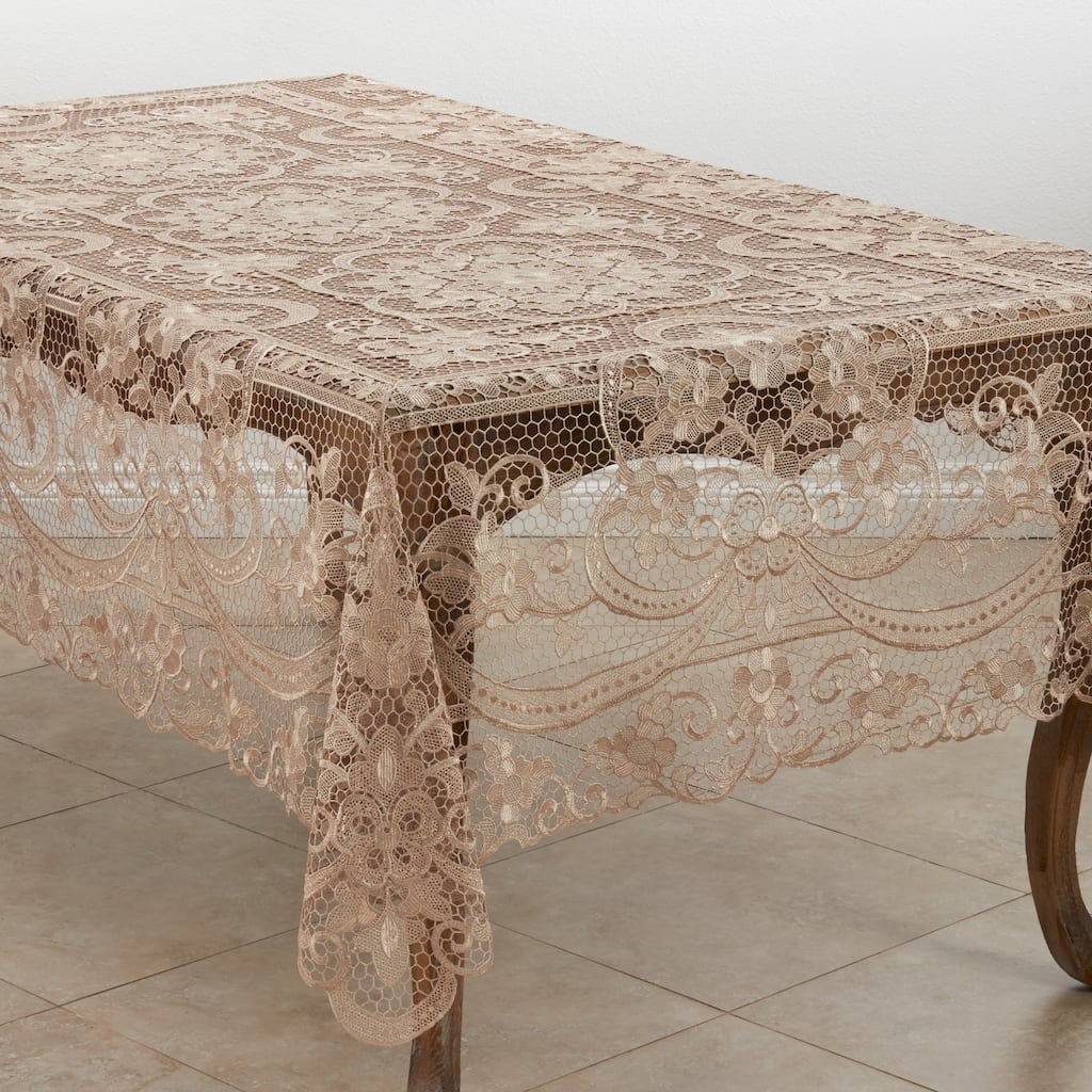 Vintage Lace Tablecloth