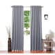 preview thumbnail 19 of 29, Aurora Home Insulated Thermal Blackout 84-inch Curtain Panel Pair - 52 x 84