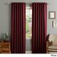 Aurora Home Insulated Thermal Blackout 84-inch Curtain Panel Pair - 52 x 84 - Wine