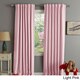 preview thumbnail 11 of 29, Aurora Home Insulated Thermal Blackout 84-inch Curtain Panel Pair - 52 x 84 Light Pink