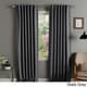 preview thumbnail 5 of 29, Aurora Home Insulated Thermal Blackout 84-inch Curtain Panel Pair - 52 x 84 Slate Grey