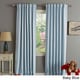 preview thumbnail 10 of 29, Aurora Home Insulated Thermal Blackout 84-inch Curtain Panel Pair - 52 x 84 Baby Blue