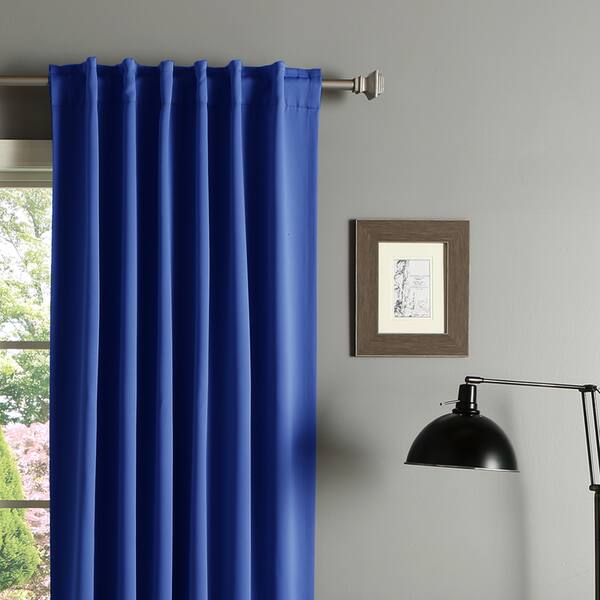 Shop Aurora Home Solid Insulated Thermal 63 Inch Blackout Curtain