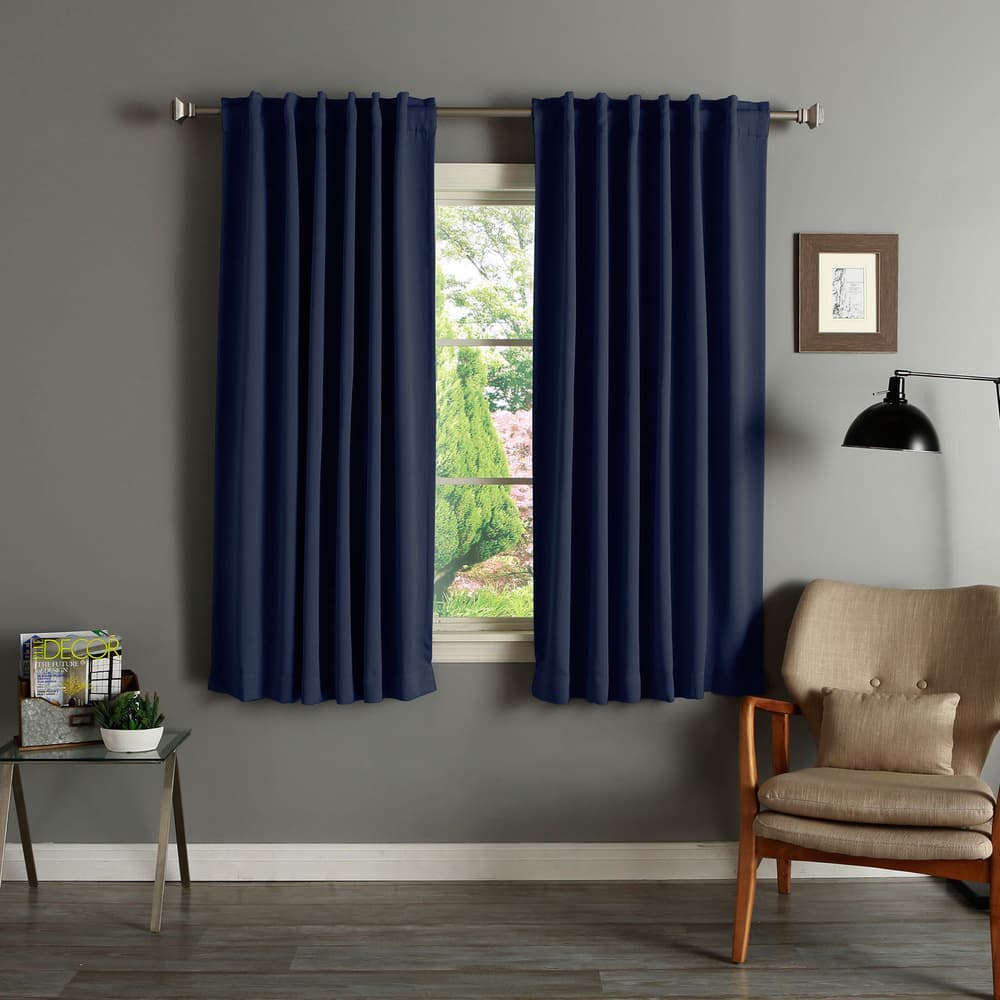 52 X 63 Royal Blue Lofus Blackout Curtains For Kids Bedroom Space Planet Theme Room Darkening 63 Inch Length Thermal Insulated Grommet Window Drapes Printed Curtains For Living Room Window Treatments Kids