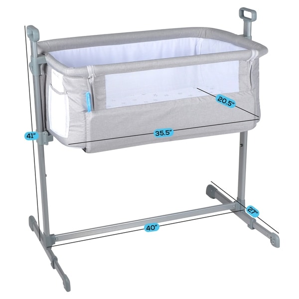 milliard side sleeper bedside bassinet reviews