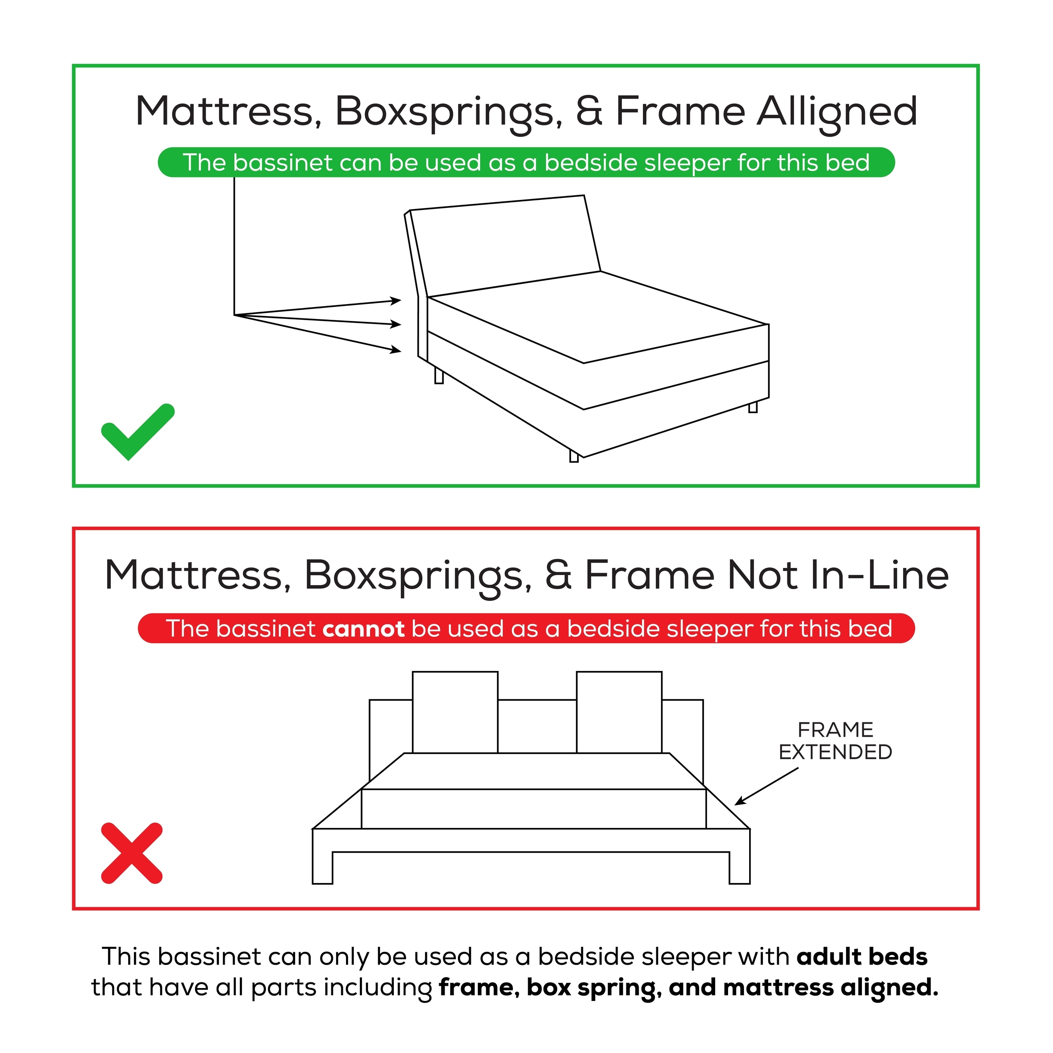 milliard side sleeper bassinet