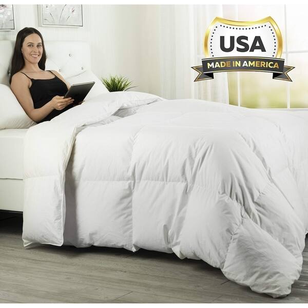 Shop Comfydown Luxurious White Comforter Goose Down 800 Fp W