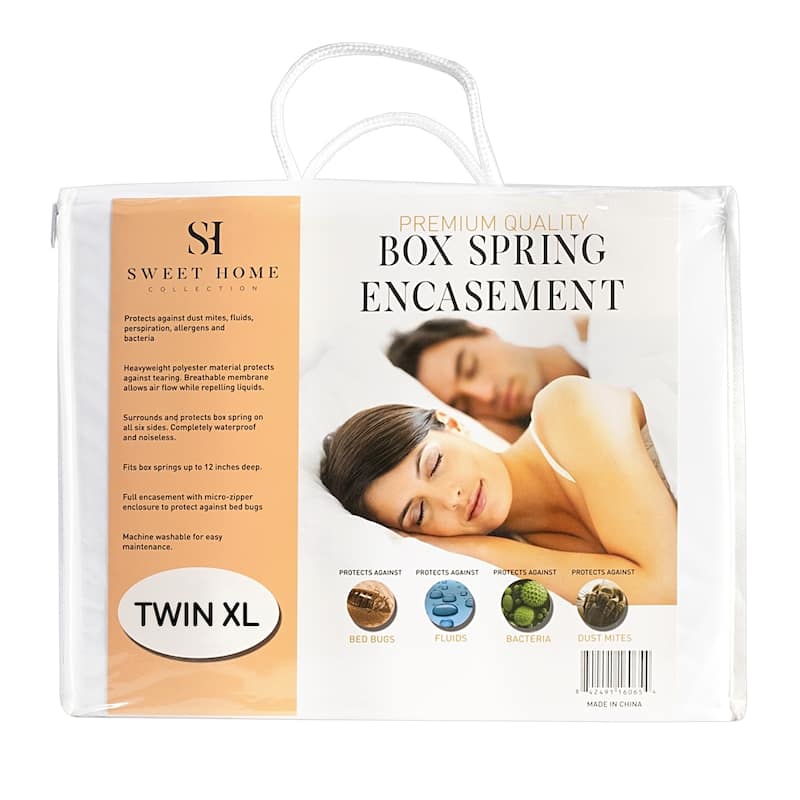 Waterproof Bed Bug Proof Box Spring Encasement Protector