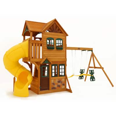 KidKraft Boulder Station Swing Set / Playset