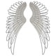 Carbon Loft 2-piece Wood And Metal Angel Wing Wall Decor - Bed Bath 