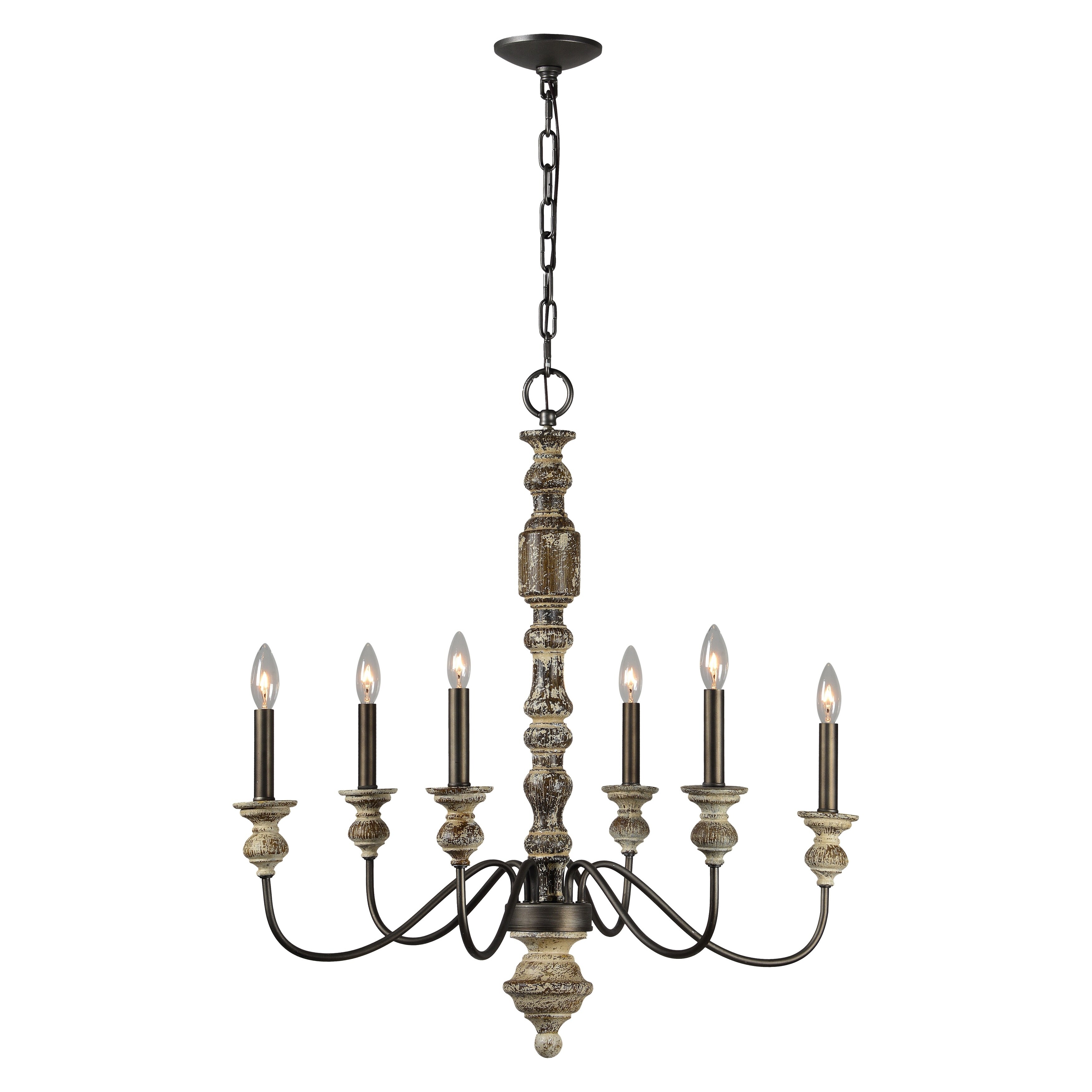 August Chandelier - Chandeliers For Bedrooms by Overstock.com