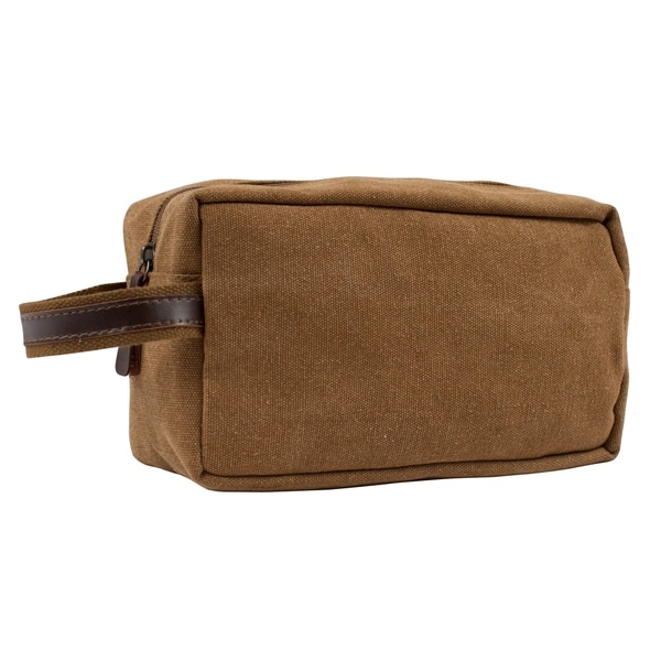 mens canvas toiletry bag