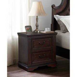 Martin Svensson Home Ashford 2 Drawer Nightstand with USB Charger