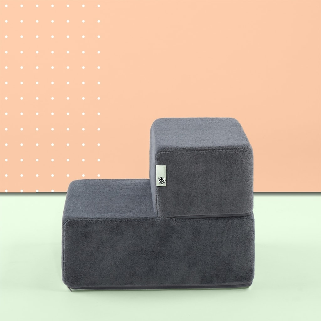 Priage by Zinus Easy Pet Stair Charcoal