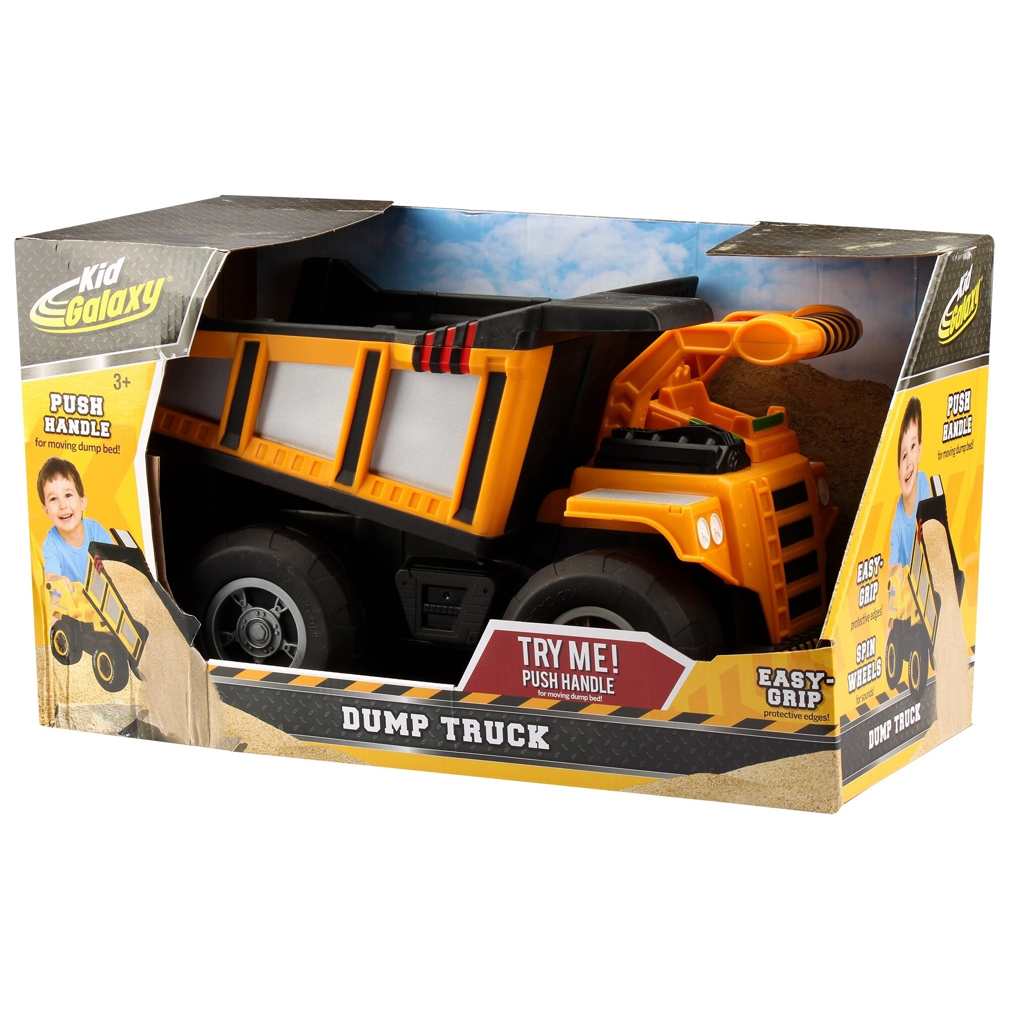 kid galaxy dump truck