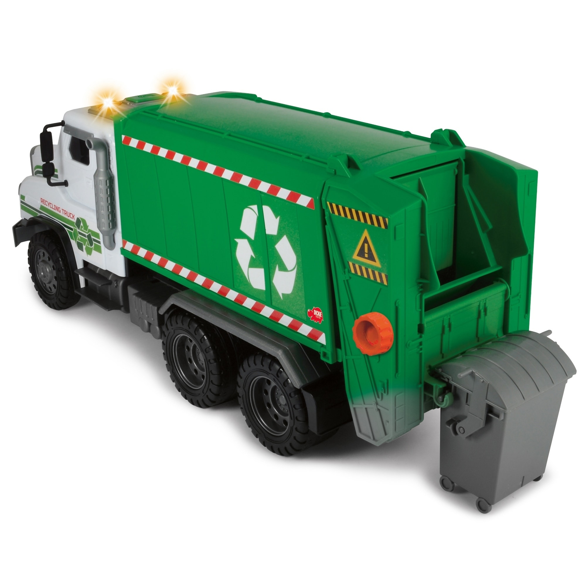 giant recycling truck