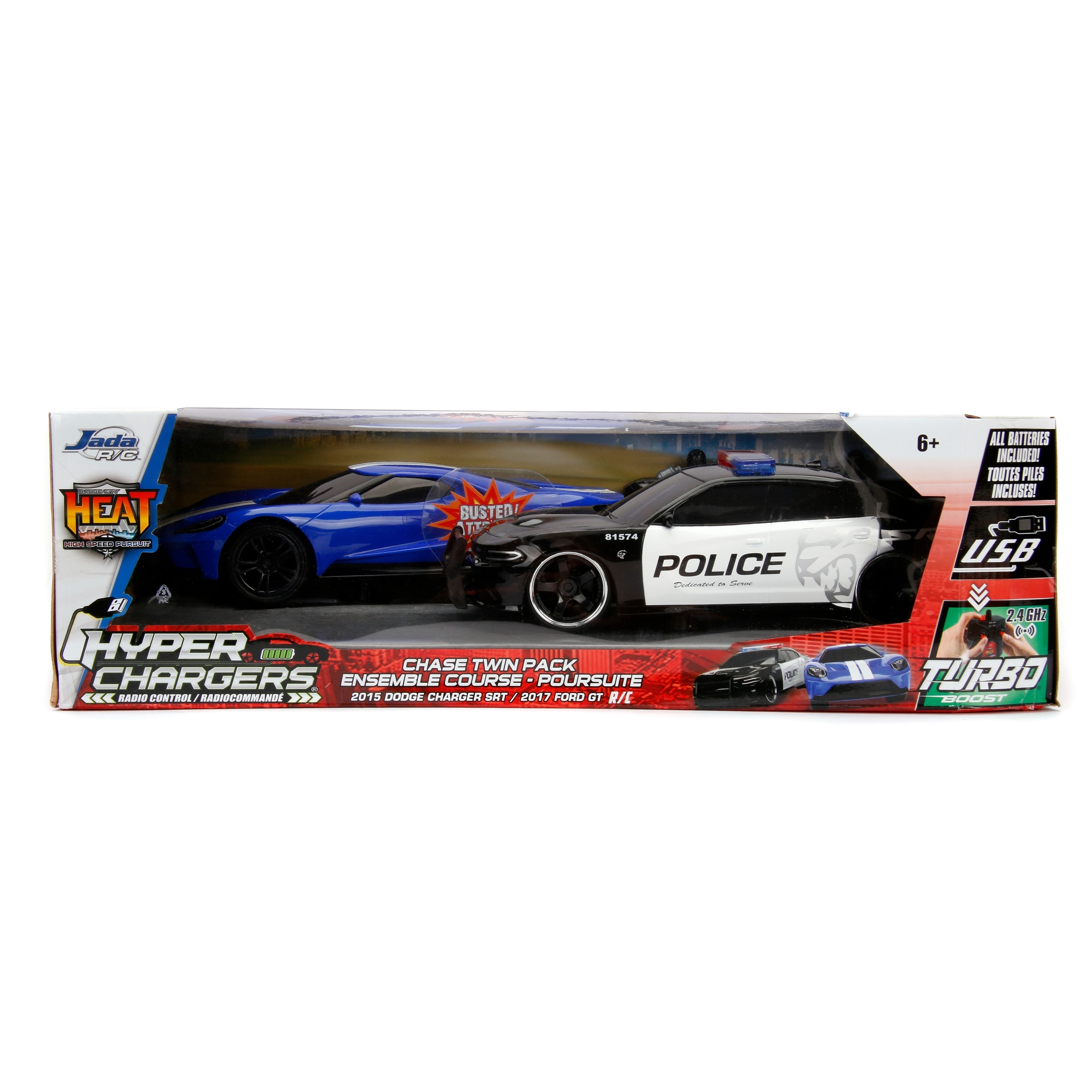 jada hyperchargers chase twin pack