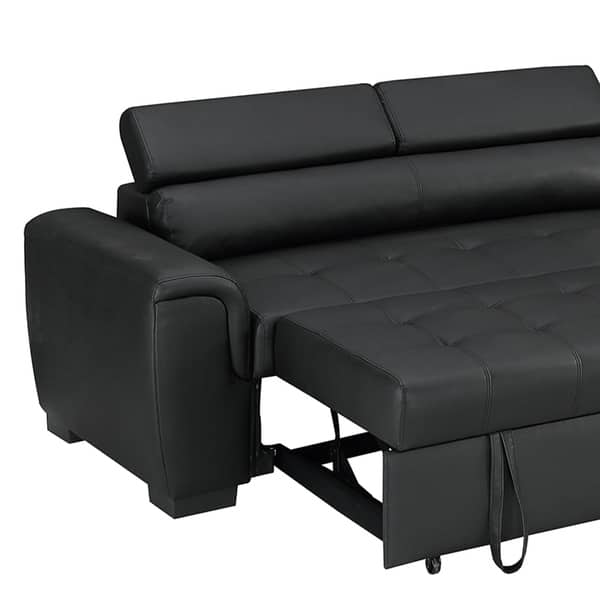 Convertible Sectional Sofa Set With Pull Out Bed And Ottoman Convertible Sectional Sofa Set