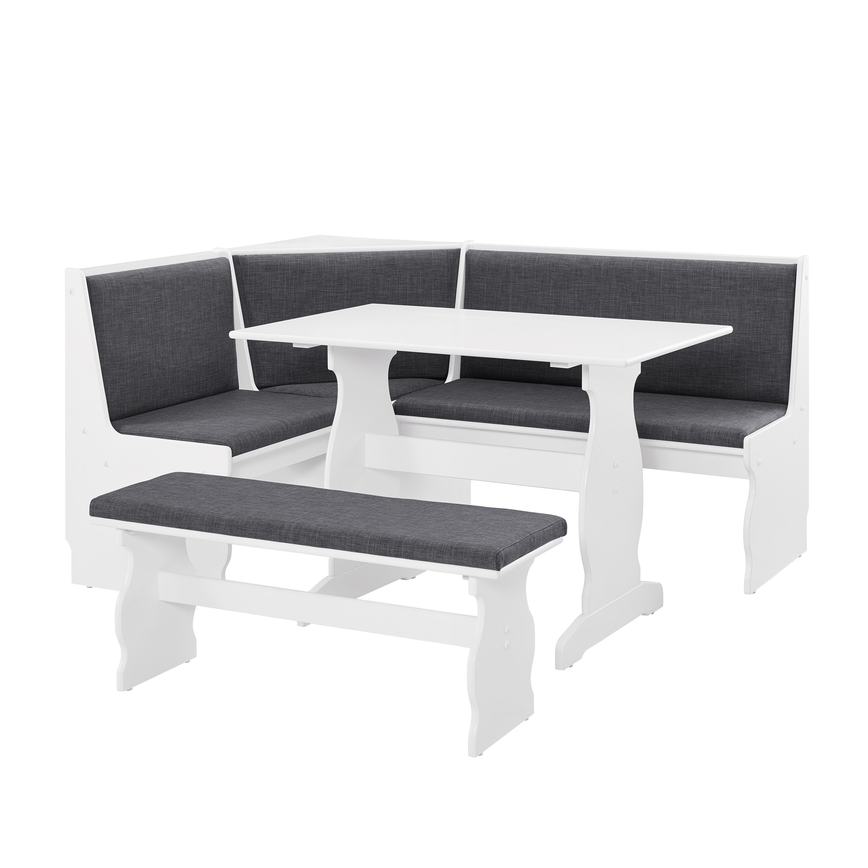 Black nook on sale dining set