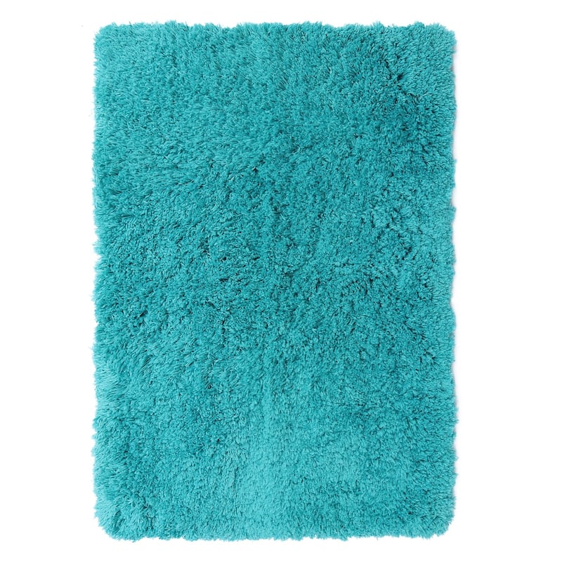 Porch & Den Lorena Shaggy/ Non-slip Rubber Backed Bath Rug