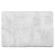 Porch & Den Lorena Shaggy/ Non-slip Rubber Backed Bath Rug - Large - 32 x 48 - White