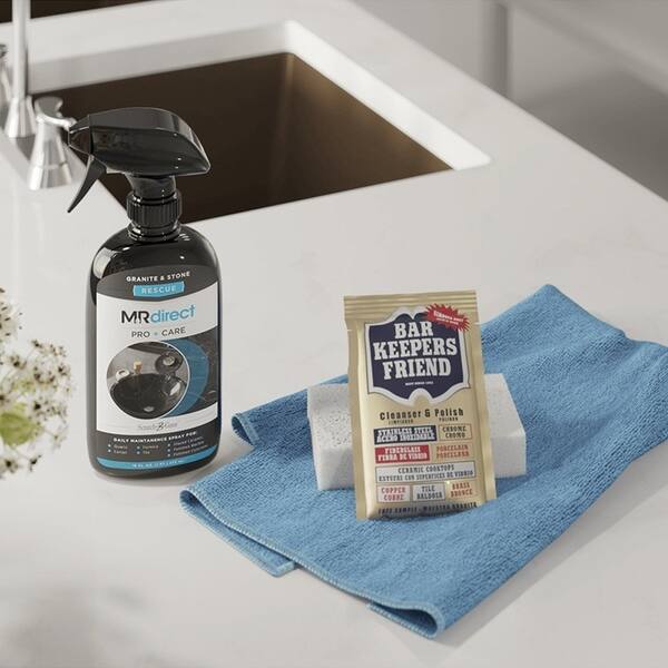 Shop Pro Care Granite Stone Cleaning Kit Free Shipping On