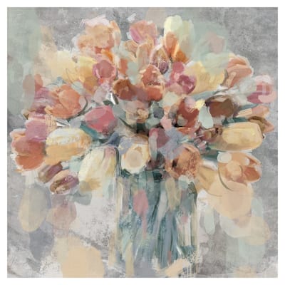 Garden Arrangement by Studio Arts Wrapped Canvas Art Print