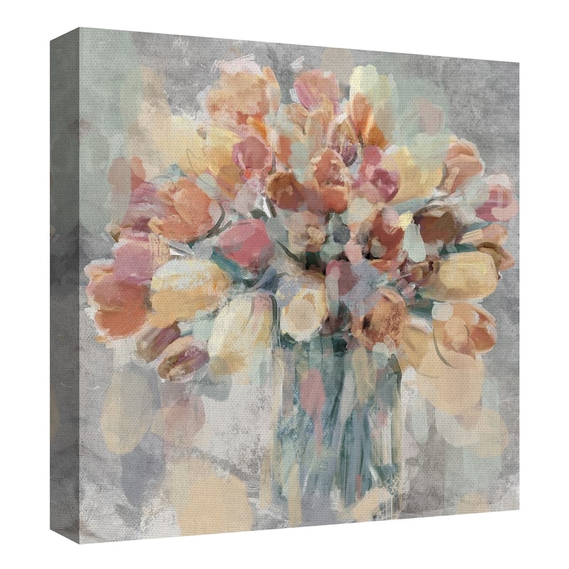Garden Arrangement by Studio Arts Wrapped Canvas Art Print
