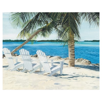 Front Row by Linda Roberts Wrapped Canvas Art Print