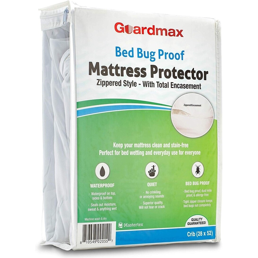 Shop Guardmax Bed Bug Mattress Protector Crib And Portacrib Sizes