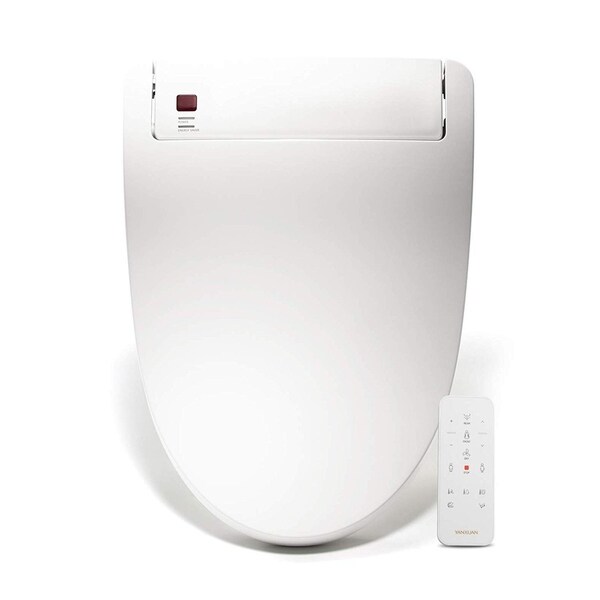 Digital Electric Bidet Toilet Dry Warm Seat Self Cleaning Nozzles Adjustable USA