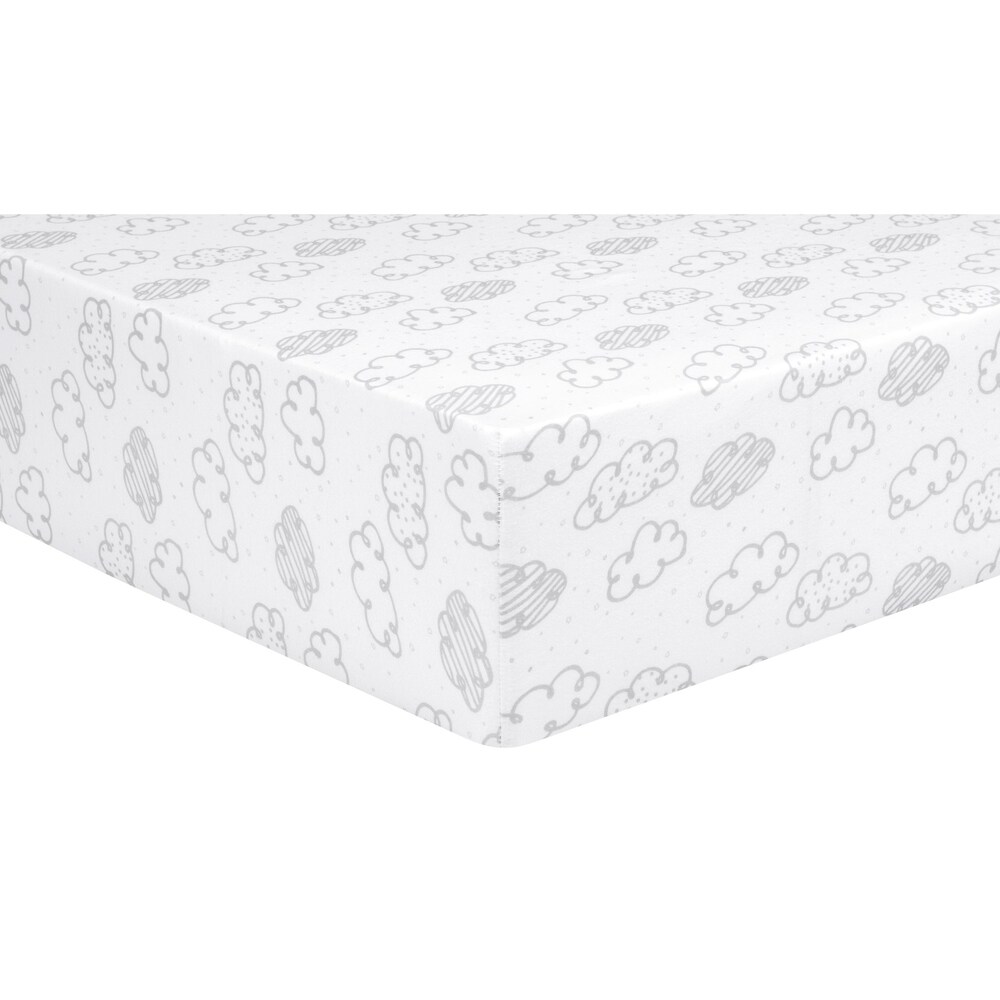 microplush fitted crib sheet