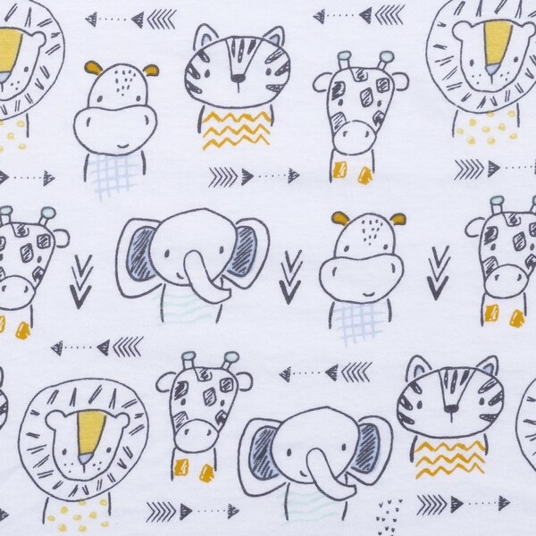 safari fitted cot sheet