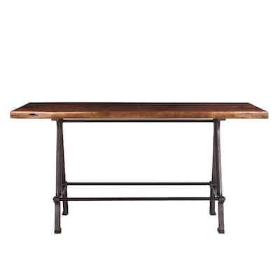 Artezia 72-Inch Acacia Wood Live Edge Gathering Table - N/A