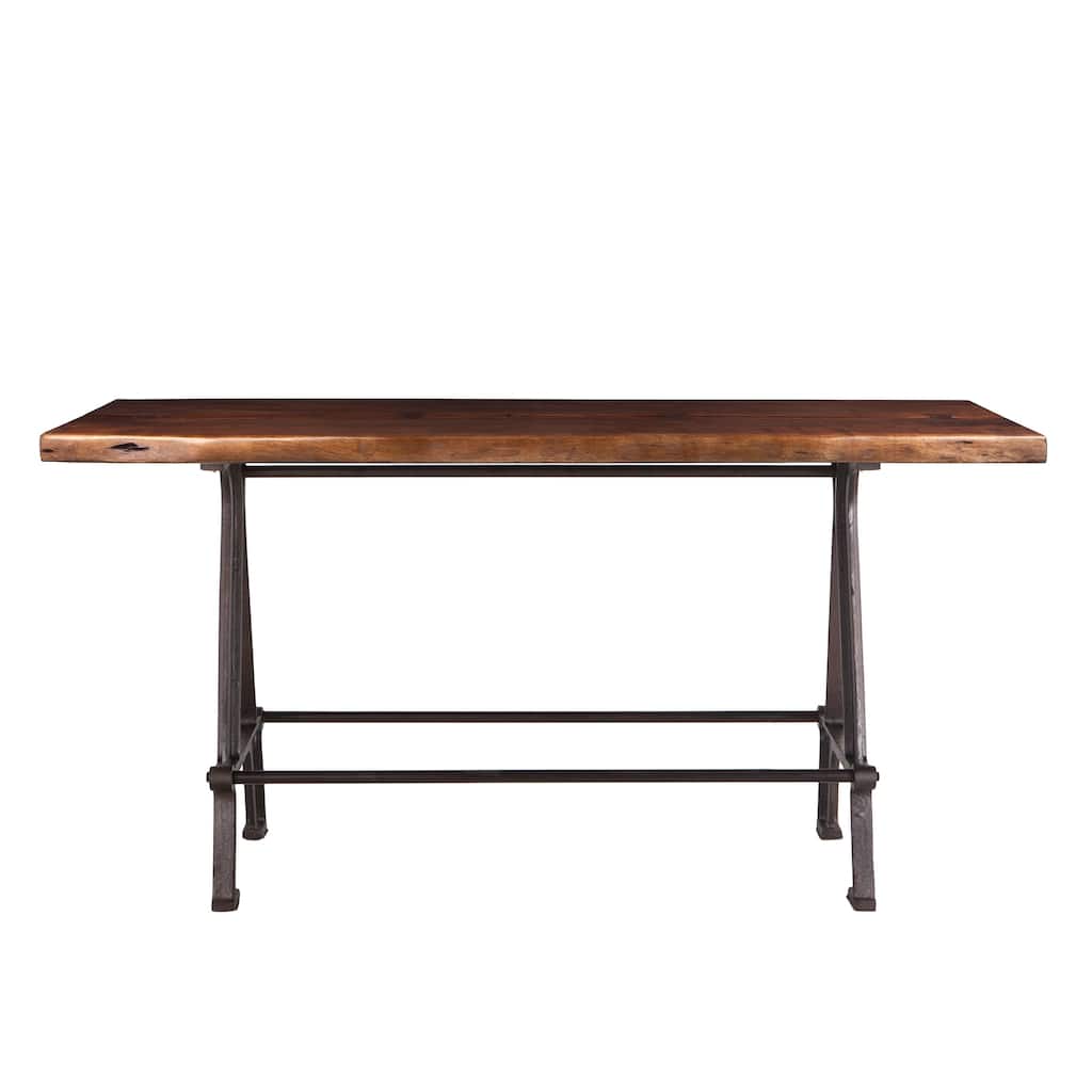 Artezia 72-Inch Acacia Wood Live Edge Gathering Table - N/A