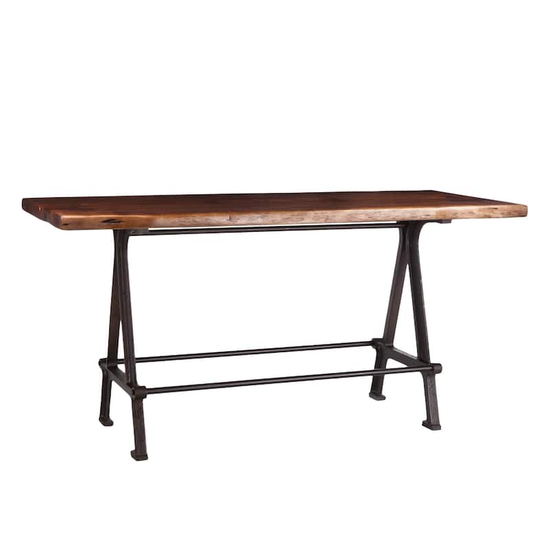 Artezia 72-Inch Acacia Wood Live Edge Gathering Table - N/A