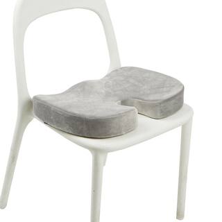 Mind Reader Memory Foam Seat Cushion, Orthopedic Cushion, Gray