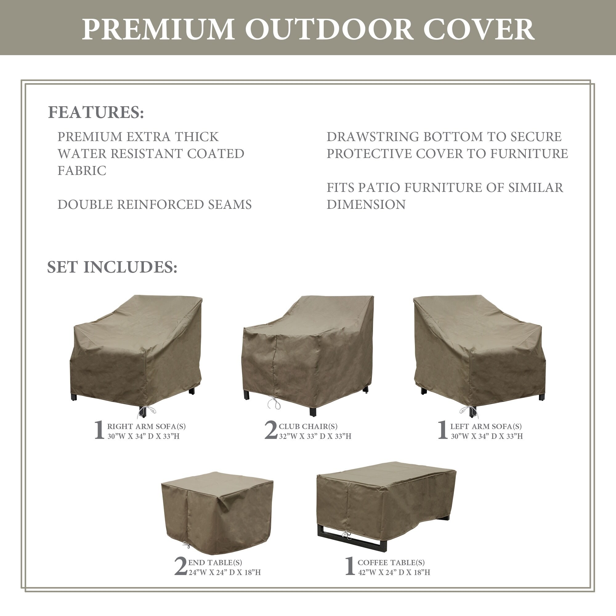 Lexington 07d Protective Cover Set