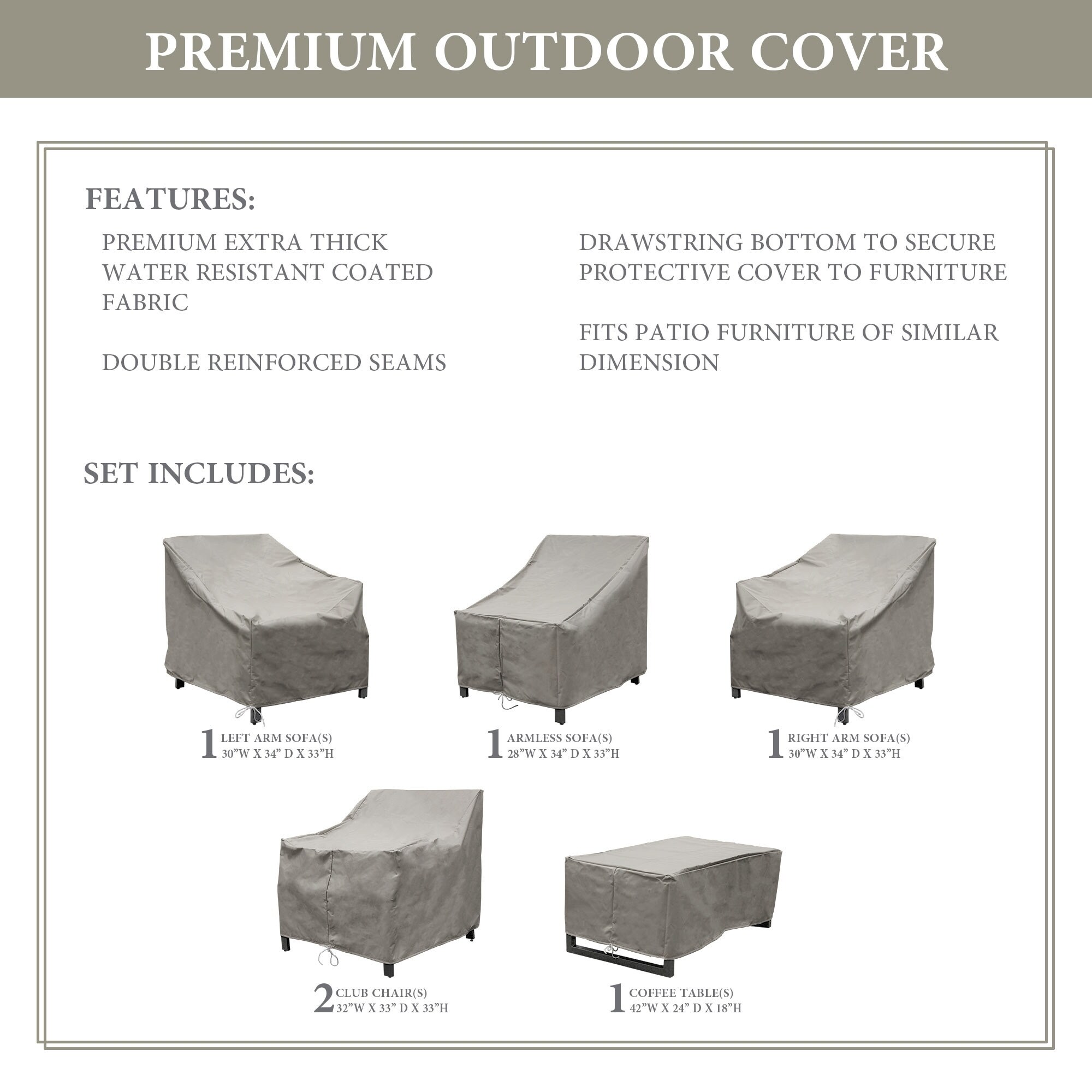 Lexington 06r Protective Cover Set