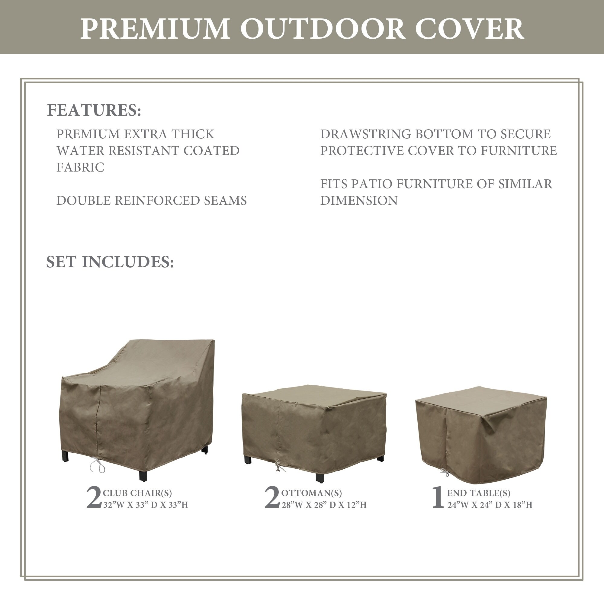 Lexington 05b Protective Cover Set