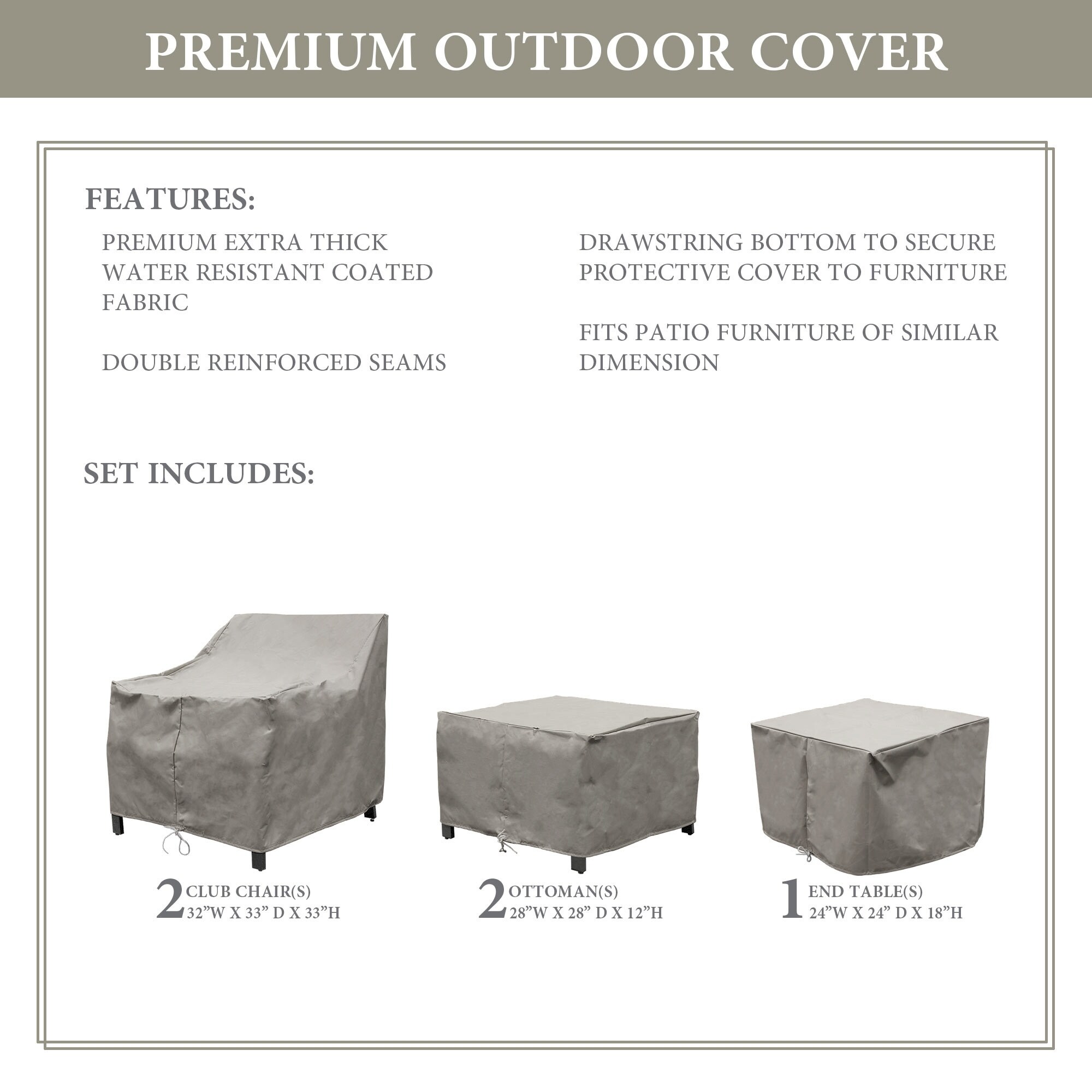 Lexington 05b Protective Cover Set
