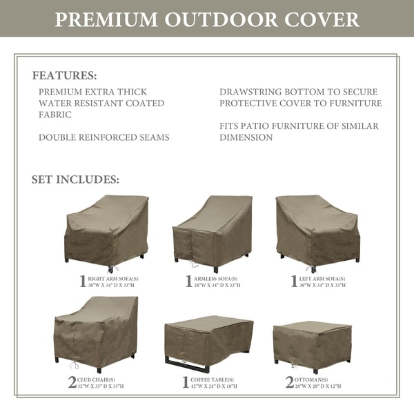 kathy ireland Homes & Gardens MADISON-08c Protective Cover Set. Opens flyout.