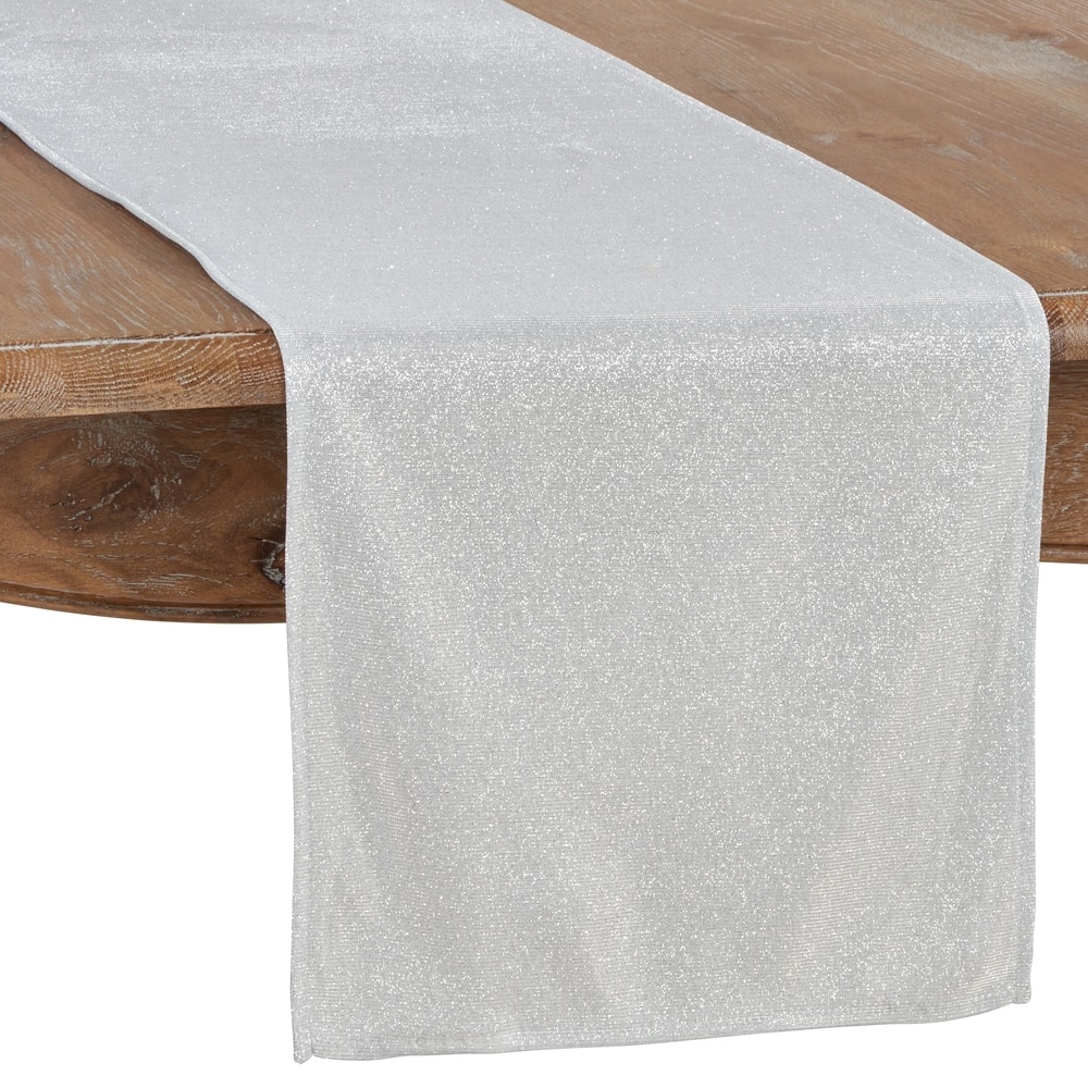 Dining Table Runner With Shimmering Design