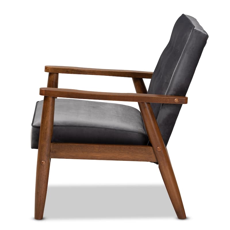 Carson Carrington Badeboda Mid-century Modern Upholstered Lounge Chair