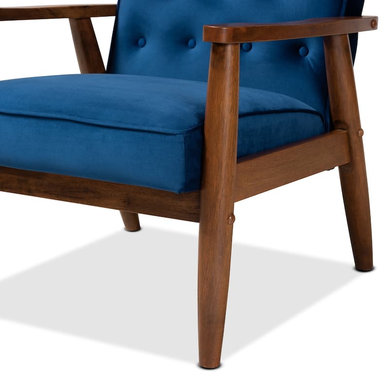 Carson Carrington Badeboda Mid-century Modern Upholstered Lounge Chair