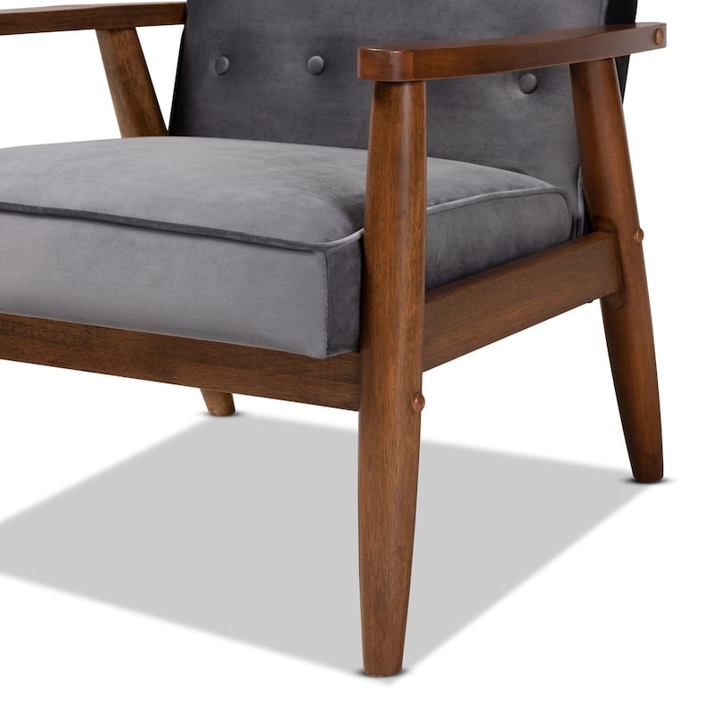 Carson Carrington Badeboda Mid-century Modern Upholstered Lounge Chair
