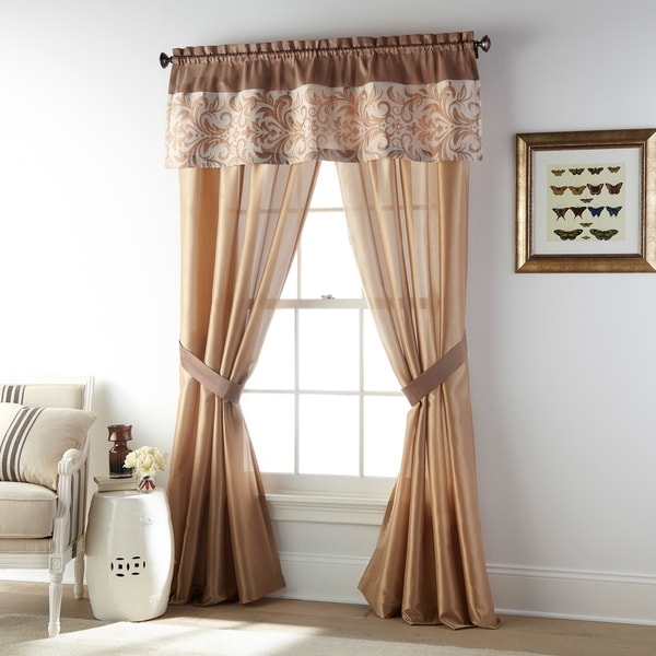Grand Avenue Betty Grommet Light Filtering Curtain Panel. Opens flyout.