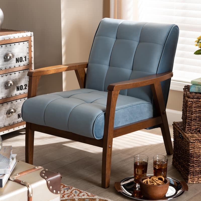 Carson Carrington Bada Mid-century Modern Upholstered 3-piece Living Room Set