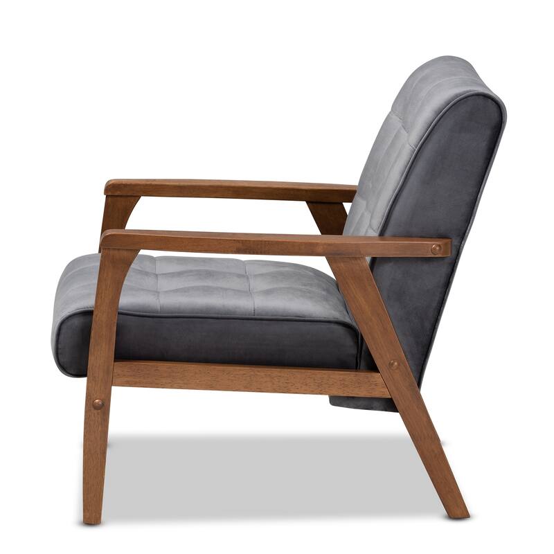 Carson Carrington Bada Mid-century Modern Upholstered 3-piece Living Room Set